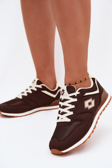 Zapatillas de mujer color chocolate LOTTO 2401850U EPICAN 2