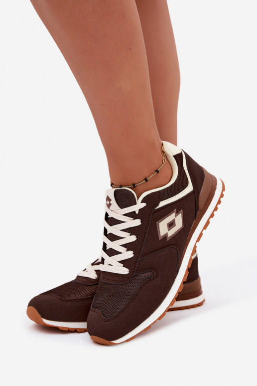 Zapatillas de mujer color chocolate LOTTO 2401850U EPICAN