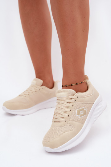 Zapatillas deportivas para mujer color arena LOTTO 2401650U SOBRIO 2