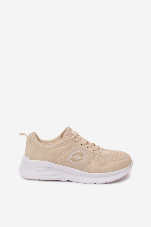 Zapatillas deportivas para mujer color arena LOTTO 2401650U SOBRIO