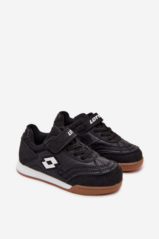 Zapatos deportivos para niños LOTTO 2601640K ATIBA negros