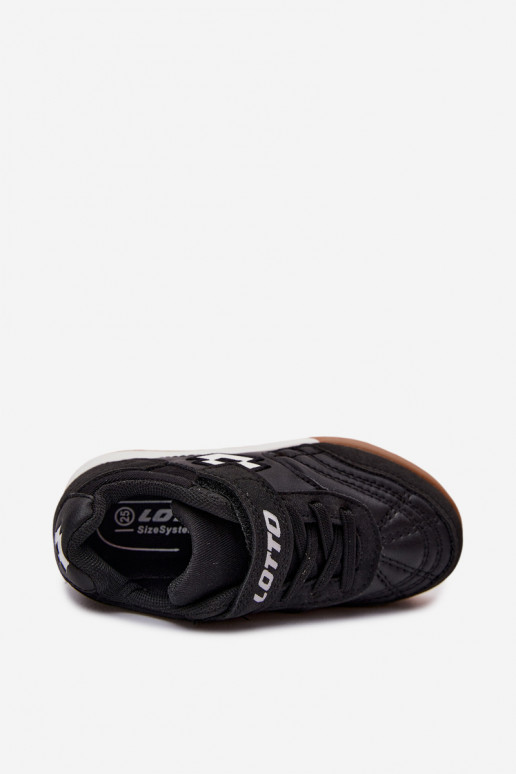 Zapatos deportivos para niños LOTTO 2601640K ATIBA negros
