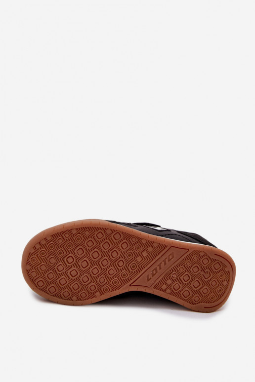 Zapatos deportivos para niños LOTTO 2601640K ATIBA negros
