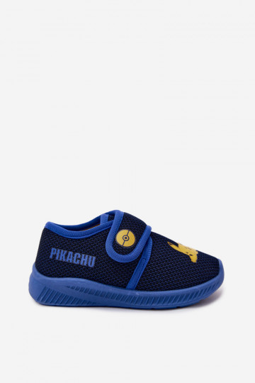 Chanclas para niños con velcro Pikachu azul oscuro 2