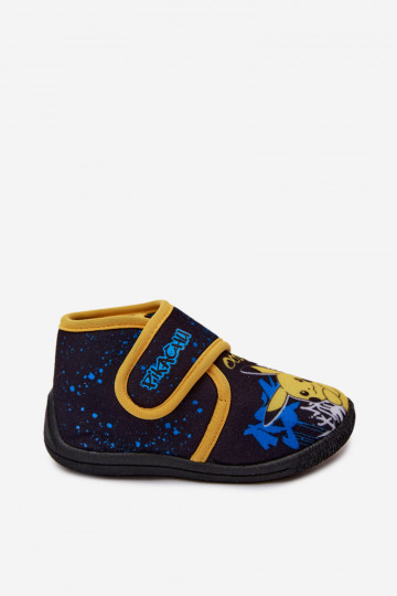 Chanclas para niños con velcro Pikachu amarillas 2