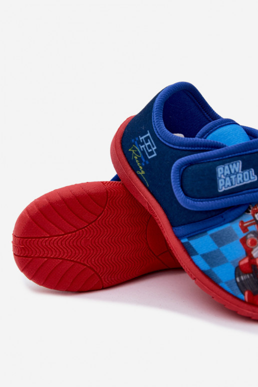 Chanclas infantiles con velcro PAW Patrol azul oscuro