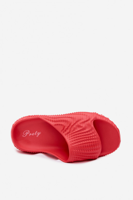 Zapatillas de hombre rojas ligeras Hilda