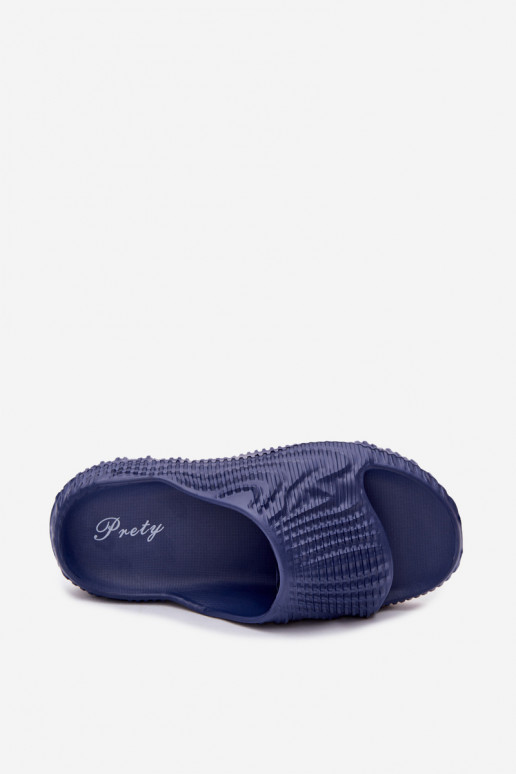 Zapatillas ligeras azul oscuro para hombres Hilda