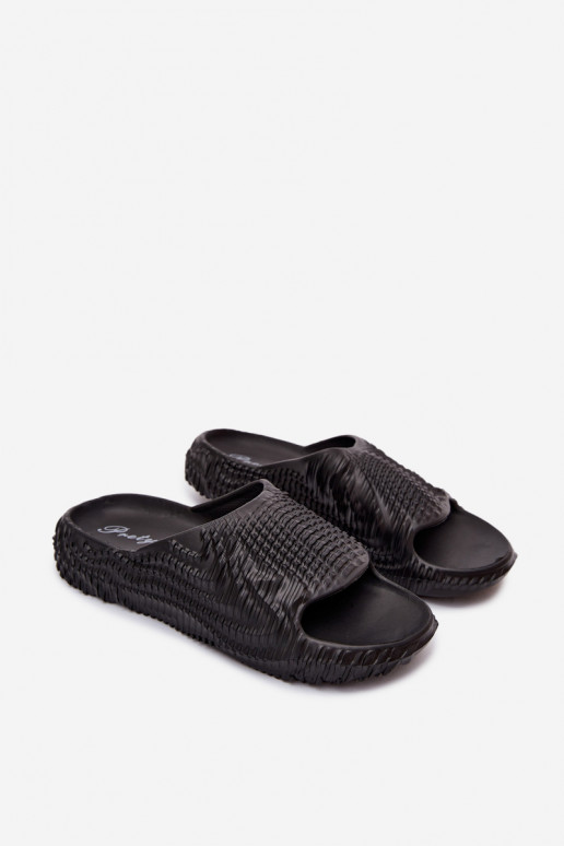 Zapatillas ligeras negras para hombres Hilda