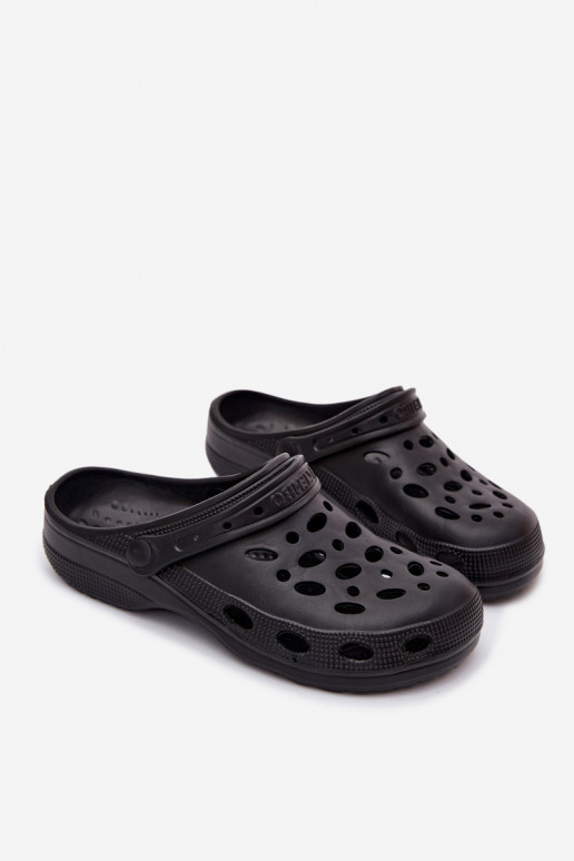 Zuecos ligeros negros para hombres Thistle