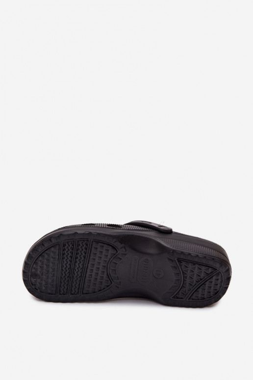 Zuecos ligeros negros para hombres Thistle