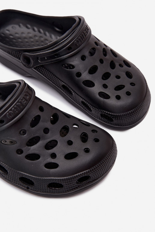 Zuecos ligeros negros para hombres Thistle