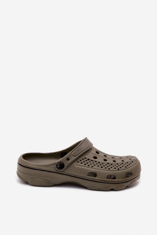Zuecos ligeros verdes para hombres Landry