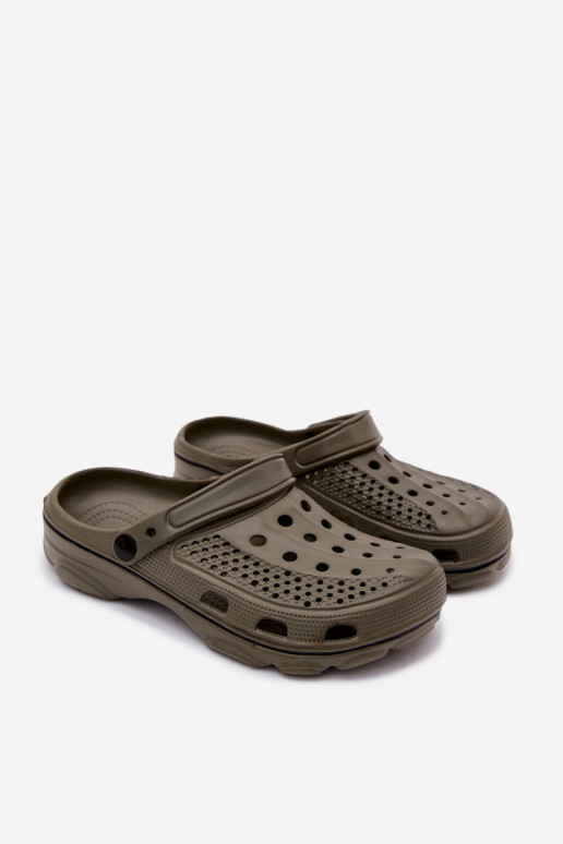 Zuecos ligeros verdes para hombres Landry