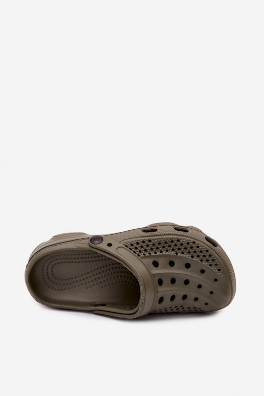 Zuecos ligeros verdes para hombres Landry