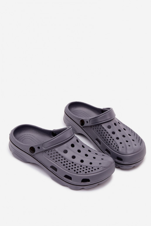 Zuecos ligeros grises para hombres Landry