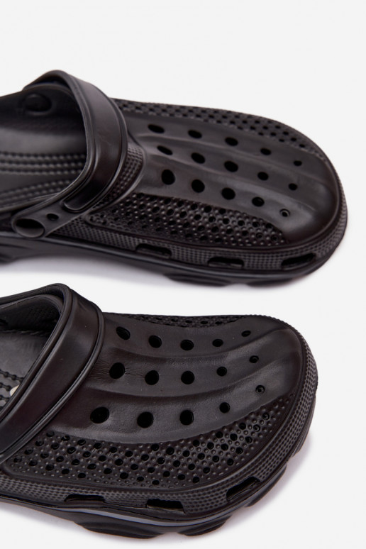 Zuecos ligeros negros para hombres Landry