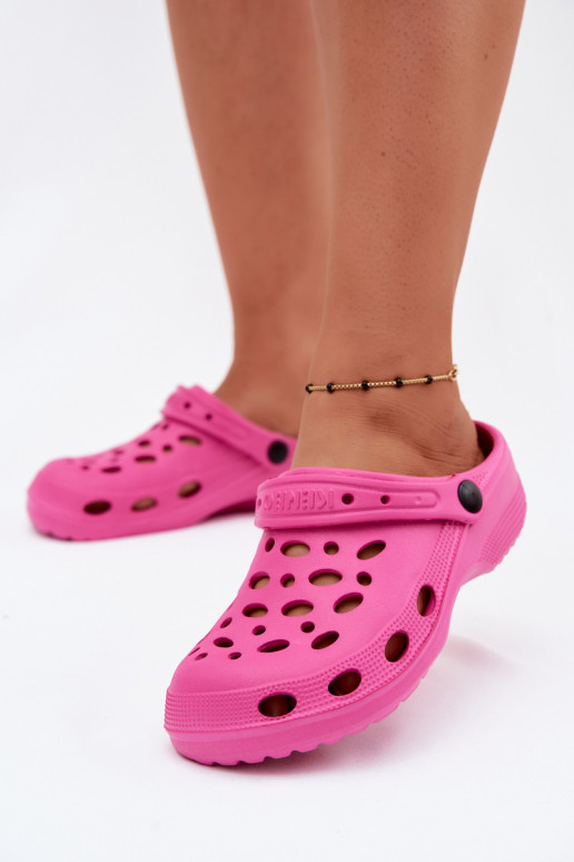 Zuecos ligeros rosas para mujeres Parker