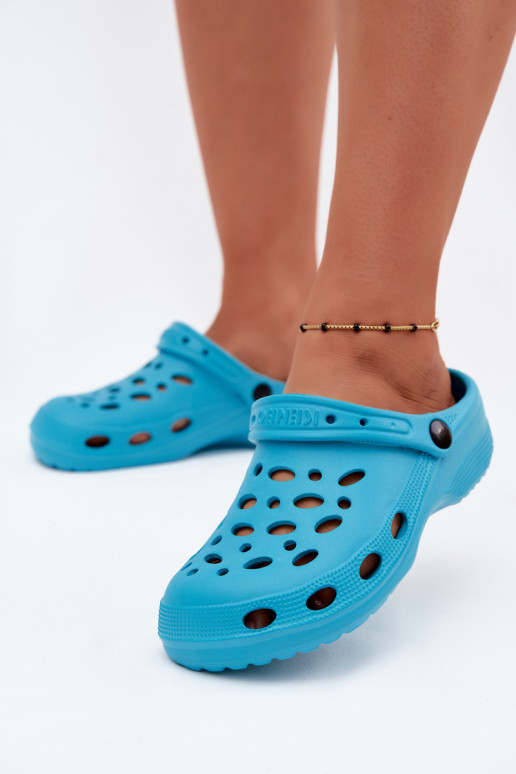 Zuecos ligeros turquesas para mujeres Parker