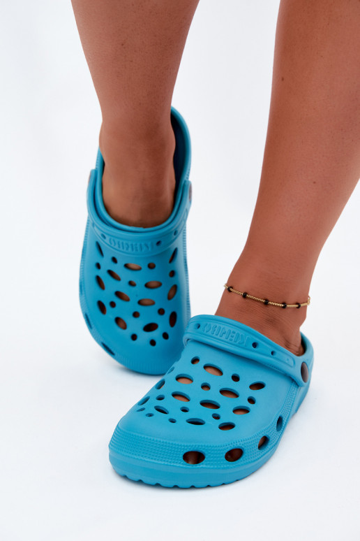 Zuecos ligeros turquesas para mujeres Parker