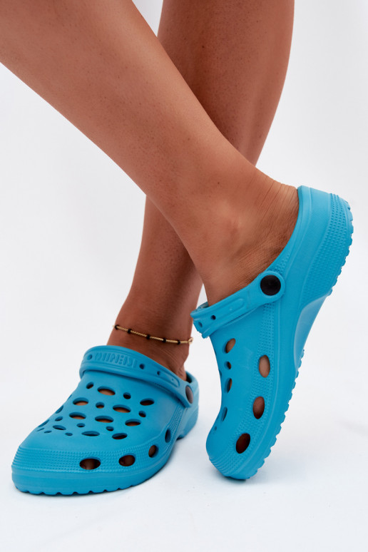 Zuecos ligeros turquesas para mujeres Parker