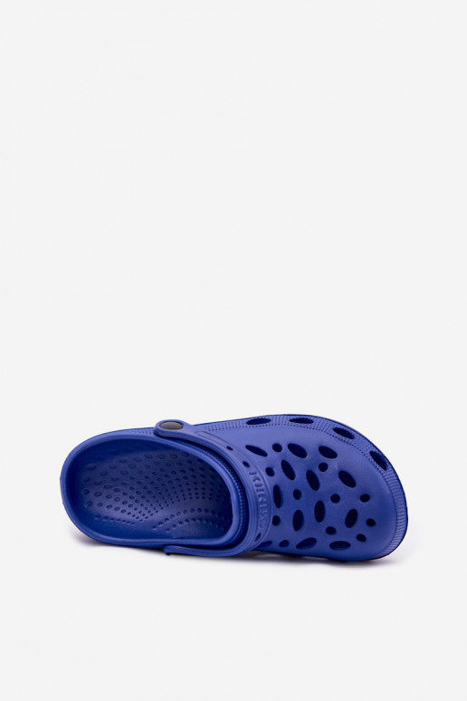 Zuecos ligeros azul oscuro para mujeres Parker