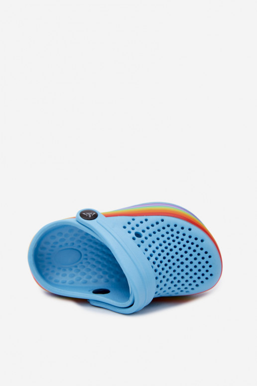Zuecos ligeros azules para niños con correas Tansy