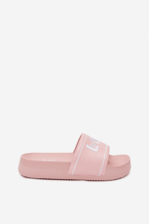 Chanclas rosas para mujer con plataforma Lee Cooper