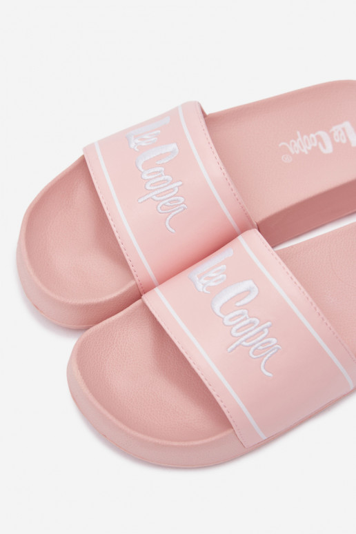 Chanclas rosas para mujer con plataforma Lee Cooper