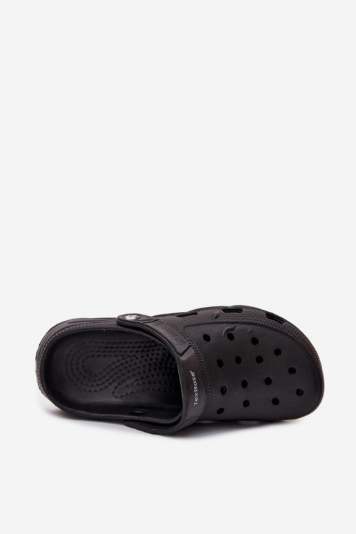 Chanclas ligeras negras para hombre Leoniel