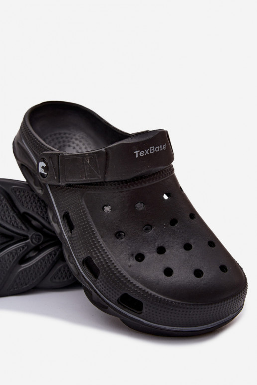 Chanclas ligeras negras para hombre Leoniel