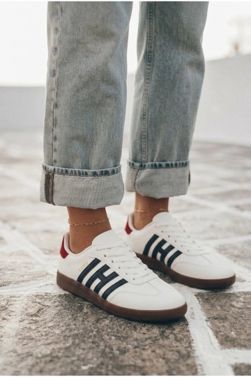 Zapatillas de hombre blancas con correas Chrissy 2