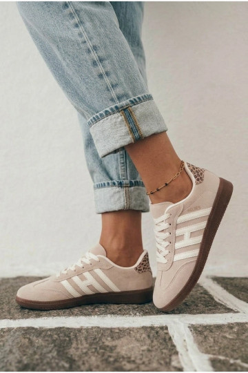 Zapatillas de hombre color arena con correas Chrissy 2