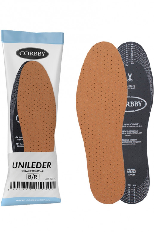 CORBBY UNILEDER plantillas universales de cuero