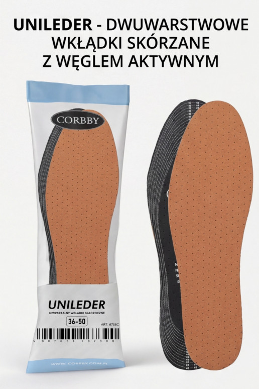 CORBBY UNILEDER plantillas universales de cuero
