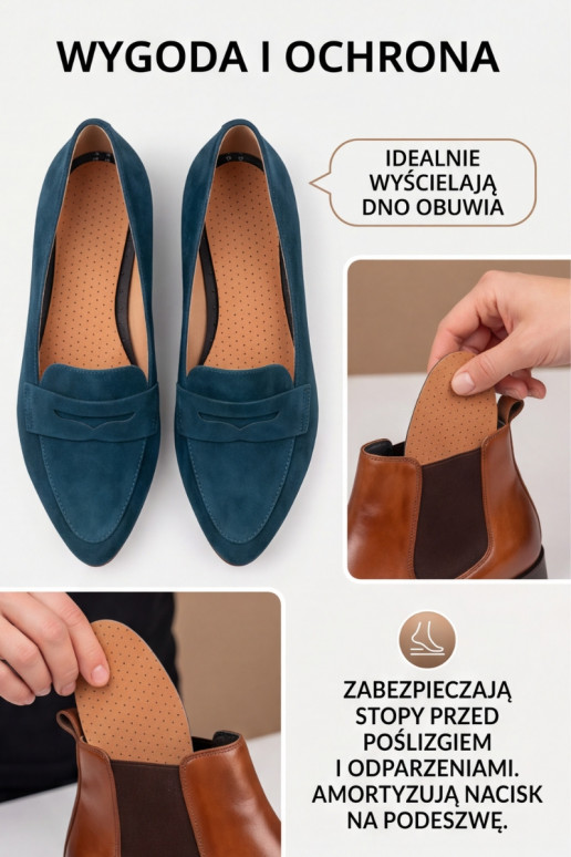 CORBBY UNILEDER plantillas universales de cuero
