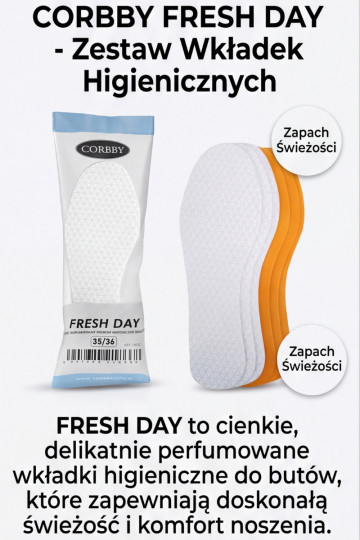 Plantillas Corbby Fresh Day 3 pares 2