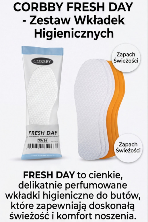 Plantillas Corbby Fresh Day 3 pares