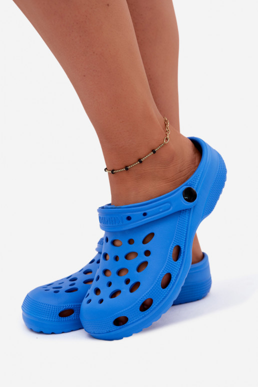 Zuecos ligeros azules para mujeres Parker