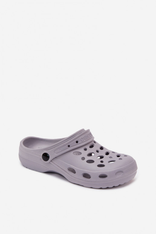 Zuecos ligeros grises para mujeres Parker