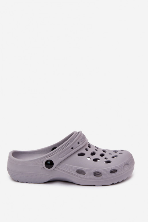 Zuecos ligeros grises para mujeres Parker