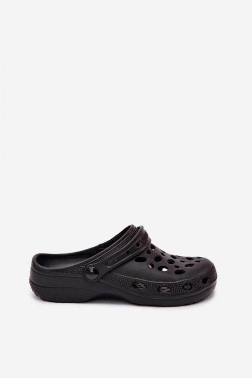 Zuecos ligeros negros para mujeres Parker