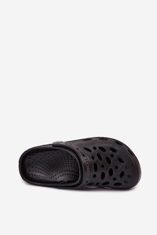 Zuecos ligeros negros para mujeres Parker