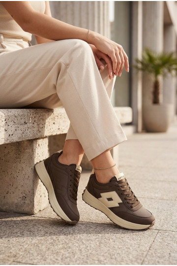 Zapatillas de mujer LOTTO 2401930U CALENTO Chocolate 2