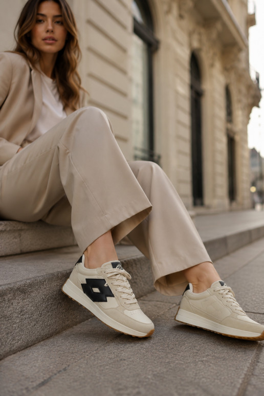 Zapatillas de mujer LOTTO 2401930U CALENTO en blanco atenuado