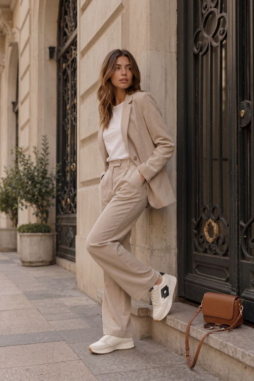 Zapatillas de mujer LOTTO 2401930U CALENTO en blanco atenuado