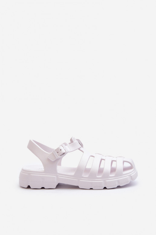 Zapatillas ligeras para mujer en color blanco Gasaria