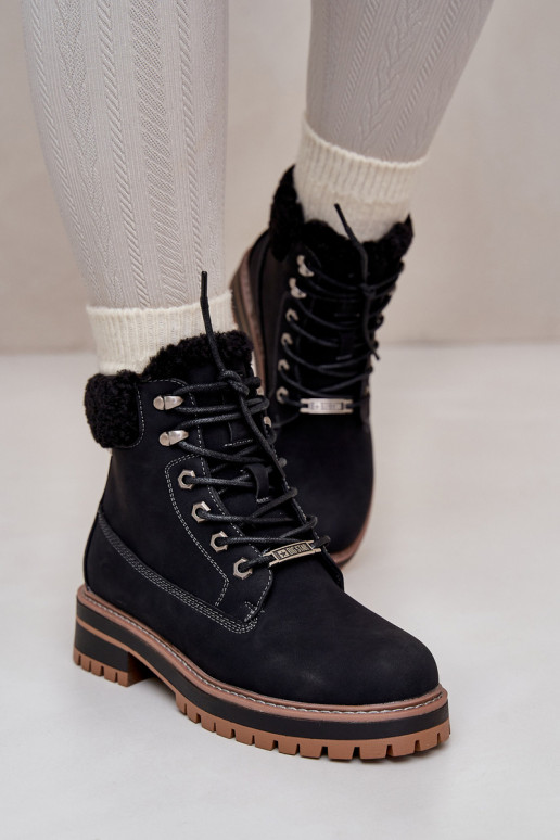 Botas aisladas para mujer en color negro Big Star OO274A287