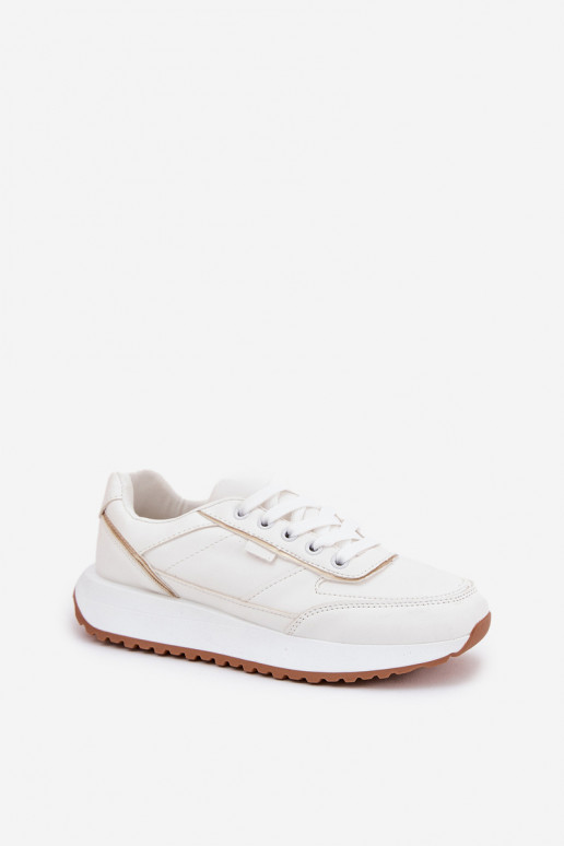 Zapatillas de mujer con plataforma en blanco Nevliese
