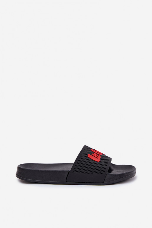 chanclas para hombres negras Lee Cooper LCIN-25-07-3526M